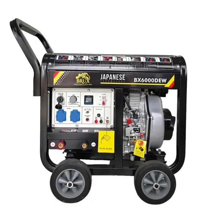 Brux diesel welding generator BX6000DEW