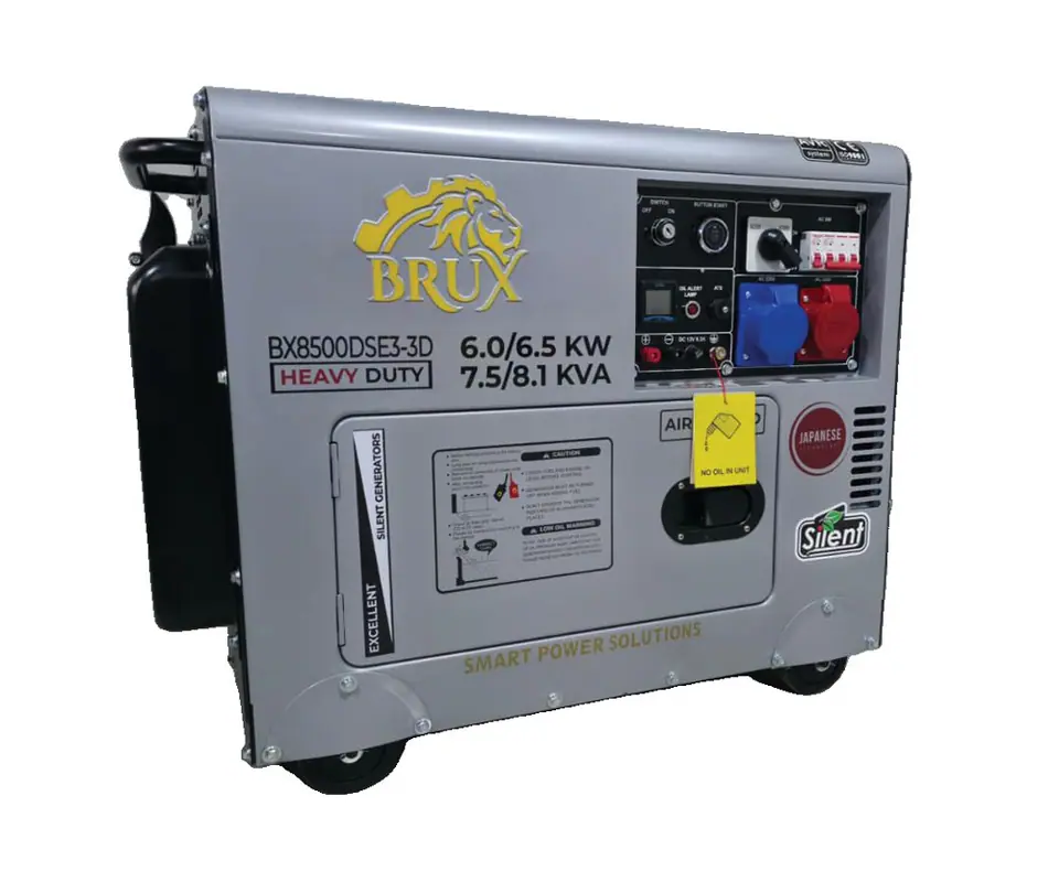 Générateur diesel silencieux Brux BX8500DSE3-3D