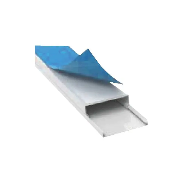 Goulotte 20×10 blanche adhésive