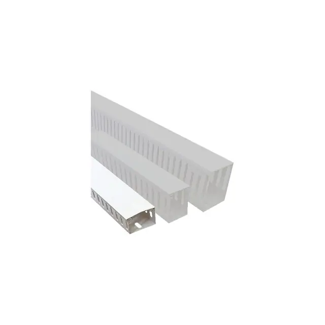 Goulotte à fente 40×40 blanche