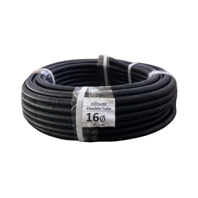 Flexible tube 20 mm black